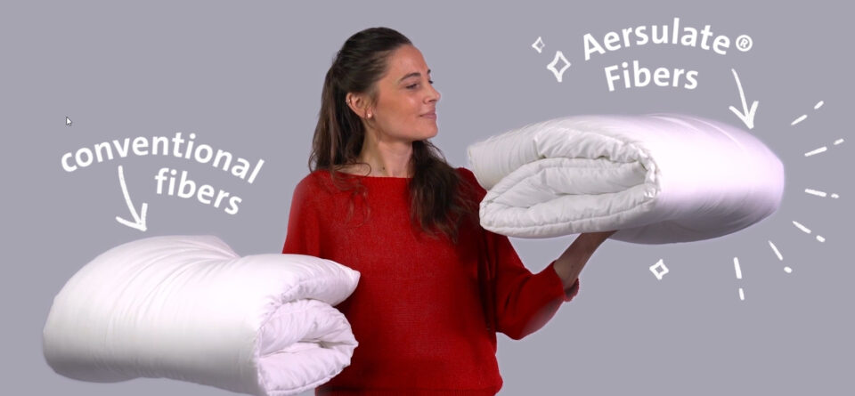 Innovative NASA technology revolutionise bedding: Aerogel insulation integrated into fibres