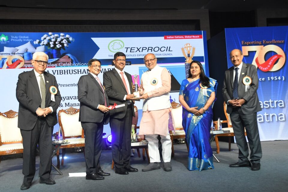 TEXPROCIL Honours LMW: A Testament To LMW’s Unwavering Commitment Towards The Textile Industry